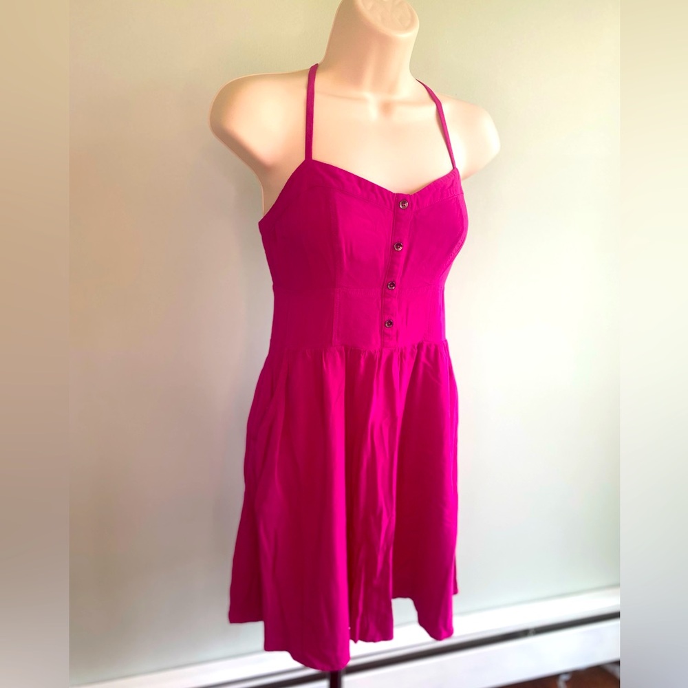 Express hot pink mini dress size: small
